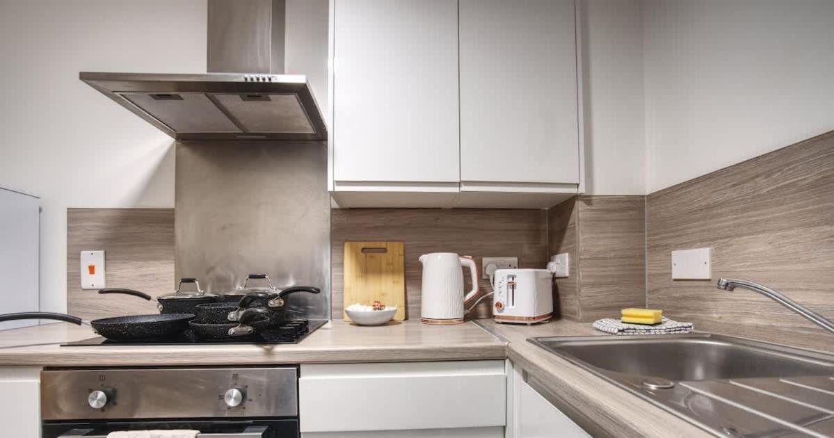 1Br City Centre Apt, Self Check In, Wifi, By Derbnb Sheffield Luaran gambar