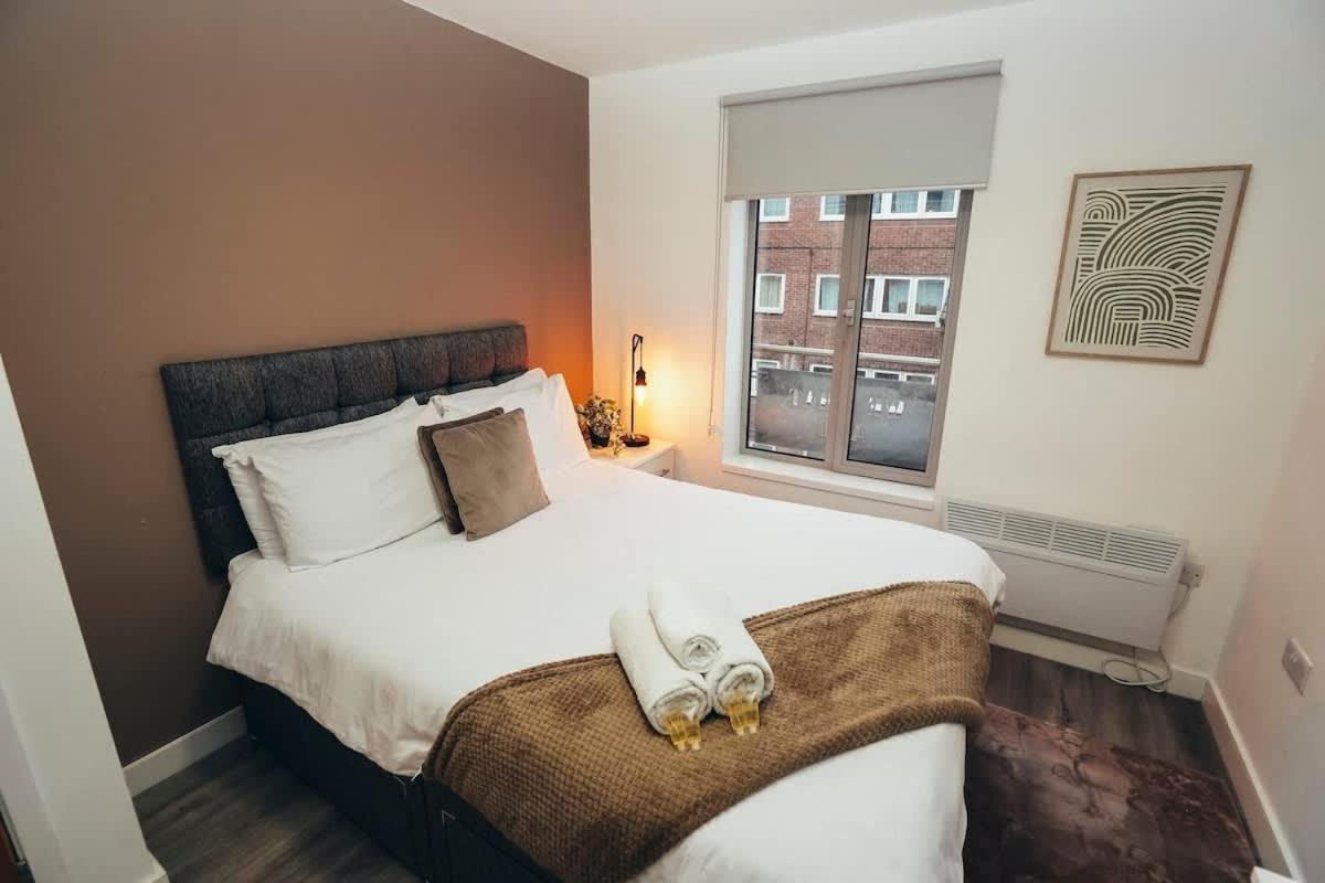1Br City Centre Apt, Self Check In, Wifi, By Derbnb Sheffield Luaran gambar