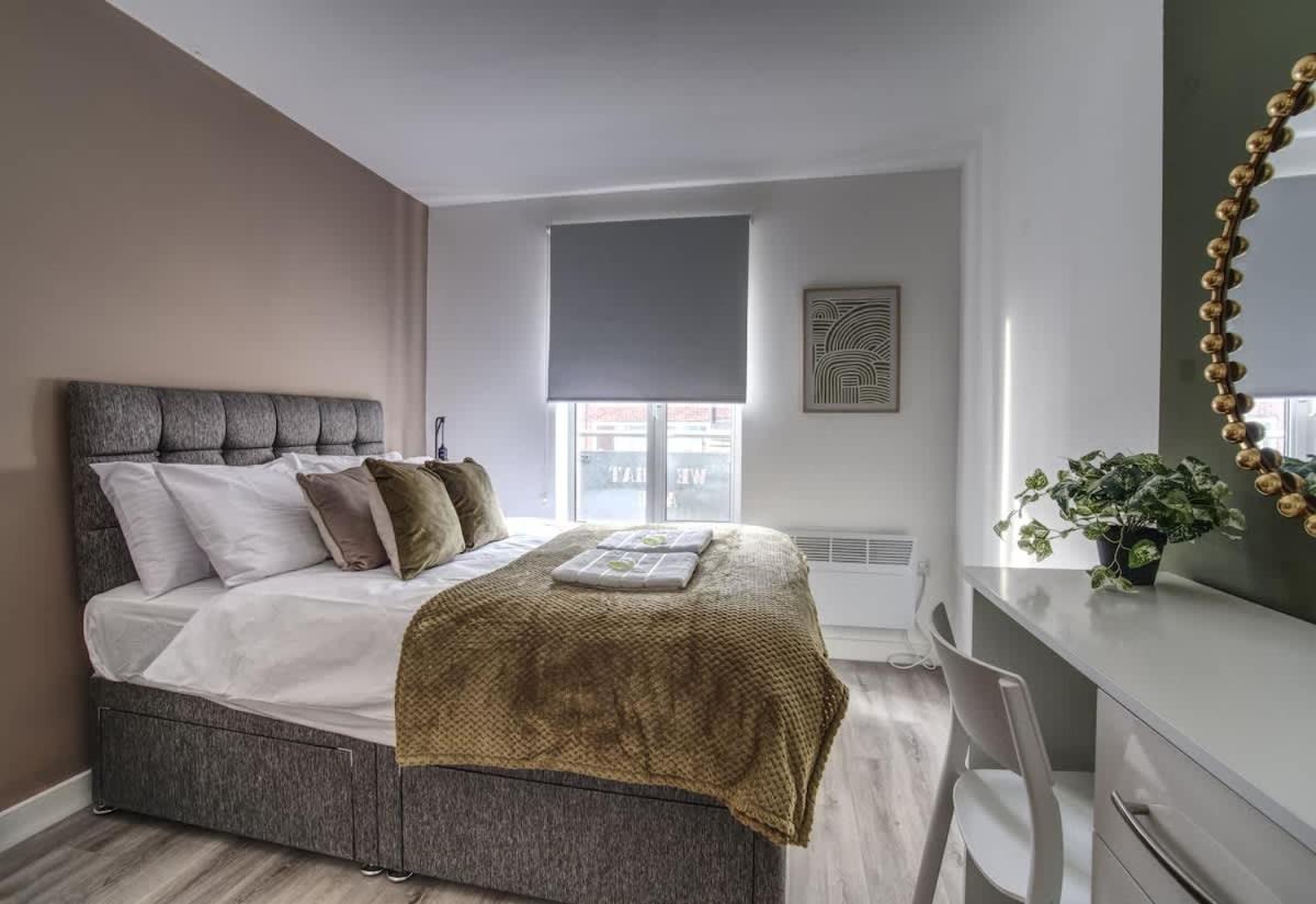 1Br City Centre Apt, Self Check In, Wifi, By Derbnb Sheffield Luaran gambar